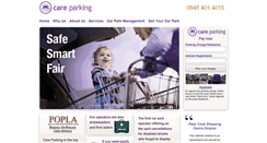 Desktop Screenshot of careparking.co.uk